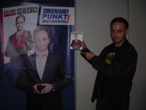 Olek Sienkiewicz cieszy się swoją pierwszą książką